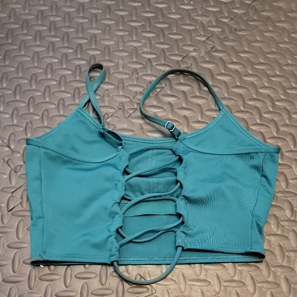 PINK Sexy Cropped Tank Top - Picture 3 of 4